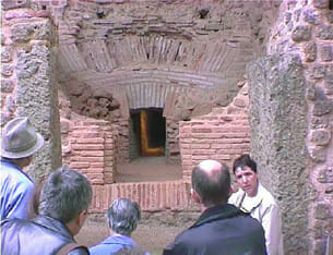 Hypocaust System at the Roman Baths, Chassenon